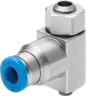FESTO GRLA-1/8-QS-6-MF-D - DROSSEL-RÜCKSCHLAGVENTIL