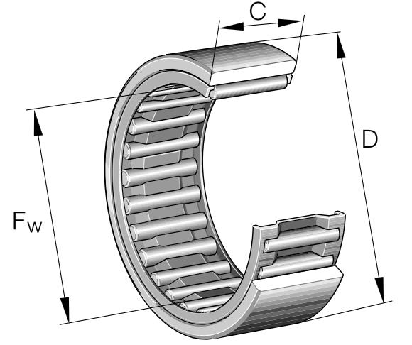 INA RNAO45X62X40 - NADELLAGER