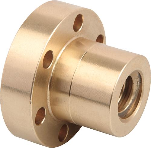 NORELEM 24005-240513 - TRAPEZGEWINDEMUTTER RECHTSGEWINDE L=36 - 1