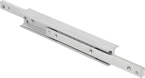 NORELEM 21336-2430610 TELESKOPSCHIENE - DOPPEL-T GR.43, 610X43X44, FORM B, C=626