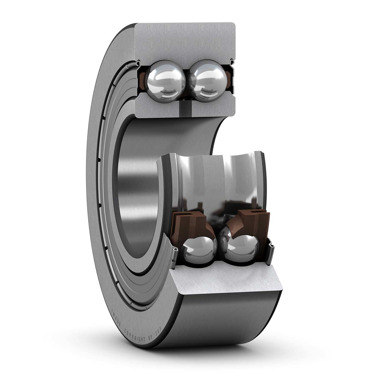 SKF 305702 C-2Z - ZWEIREIHIGE KUGELLAGERLAUFROLLE