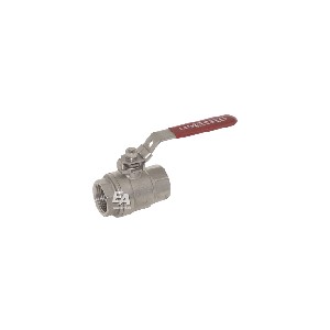 END KUGELHAHN 1 PN64 1.4408/PTFE - 2-TEILIG IG VOLLER DURCHGANG