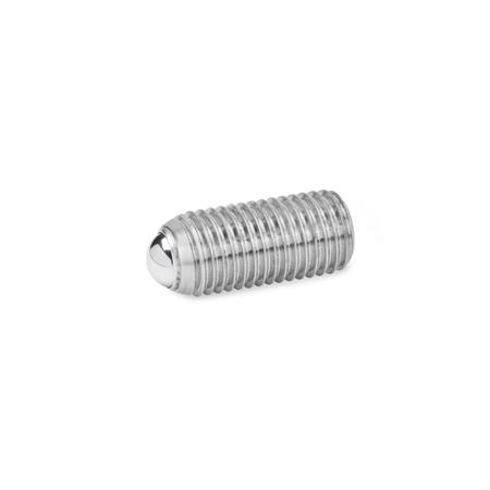 GANTER 605-M5-20-AN - VA-KUGELSPANNSCHRAUBE (VOLLE KUGEL)