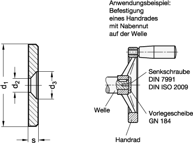 GANTER 184-40 - VORLEGESCHEIBE - 2