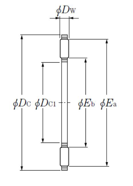 NTN AXK1106 - NADELKRANZ - 2