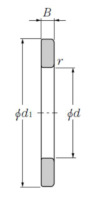 NTN WS81208 - WELLENSCHEIBE - 2