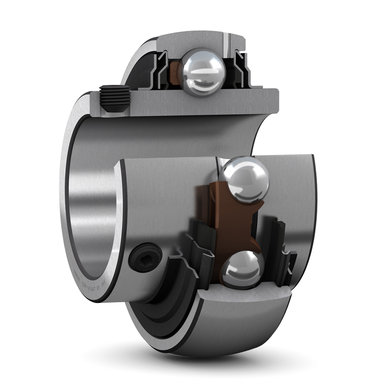 SKF SY 55 TF - Y-STEHLAGEREINHEIT M. GEWINDESTIFTEN - 2