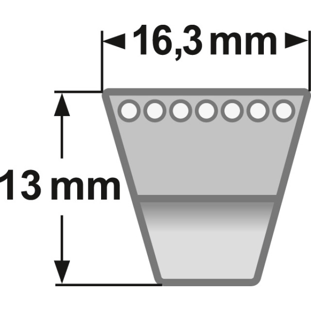 CONCAR XPB 2900 LW - SCHMALKEILRIEMEN - 2
